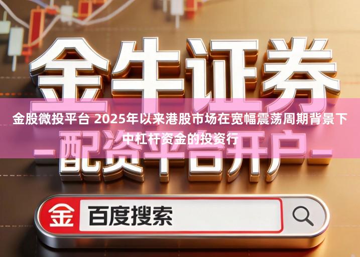 金股微投平台 2025年以来港股市场在宽幅震荡周期背景下中杠杆资金的投资行