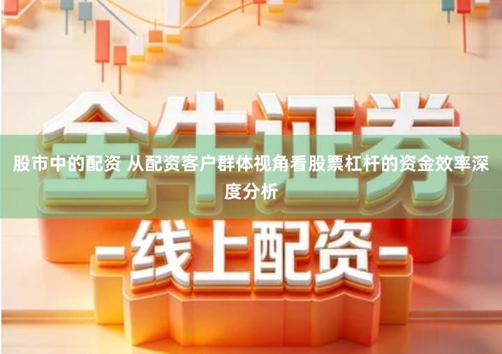 股市中的配资 从配资客户群体视角看股票杠杆的资金效率深度分析