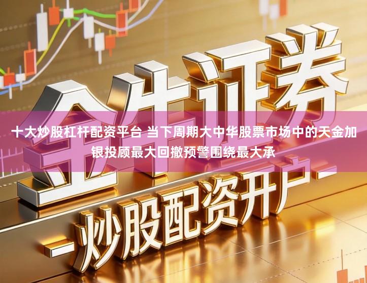 十大炒股杠杆配资平台 当下周期大中华股票市场中的天金加银投顾最大回撤预警围绕最大承